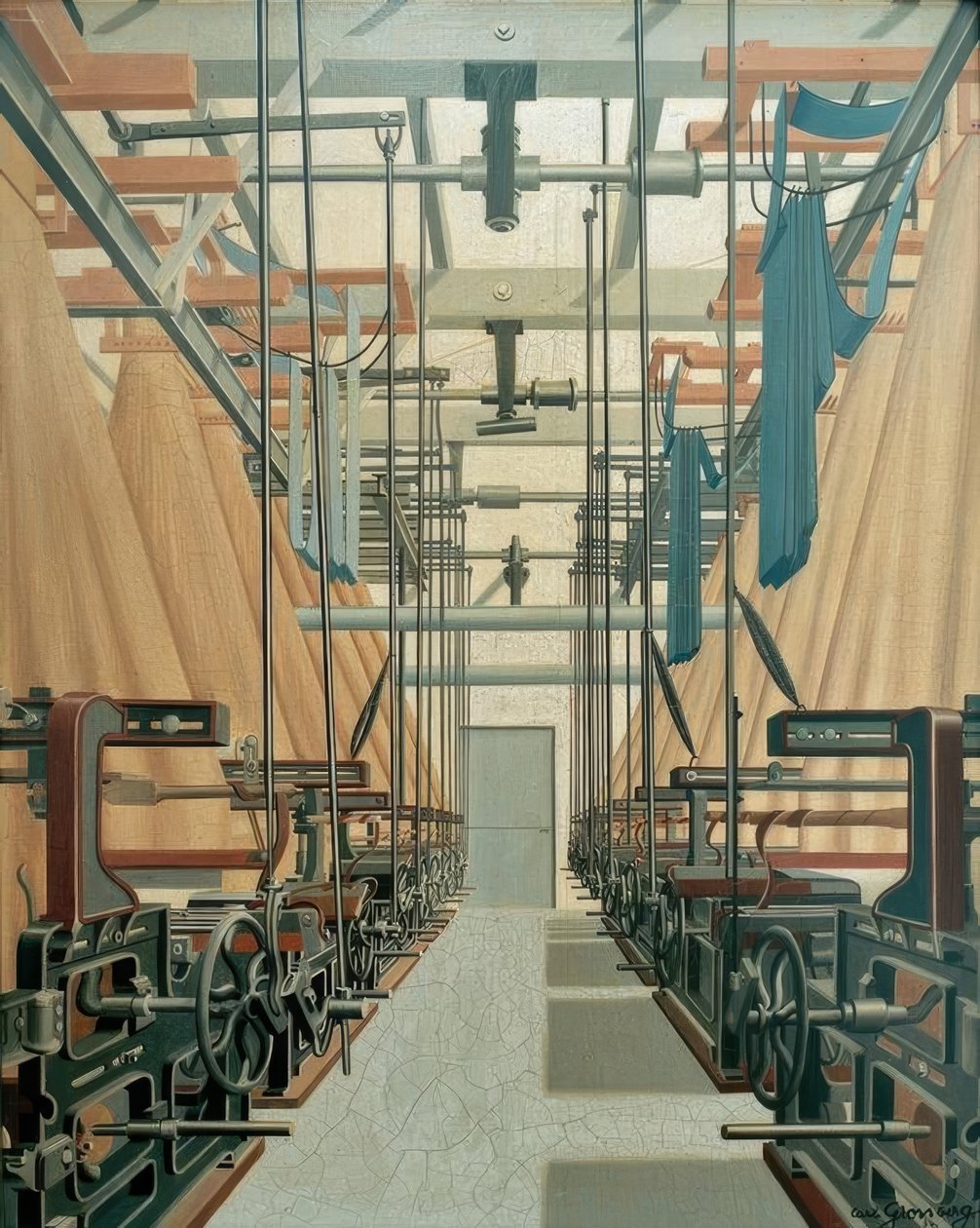 Jacquard Weaving by Carl Grossberg