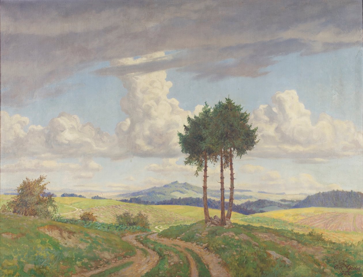 Country Road by Carl Gödel