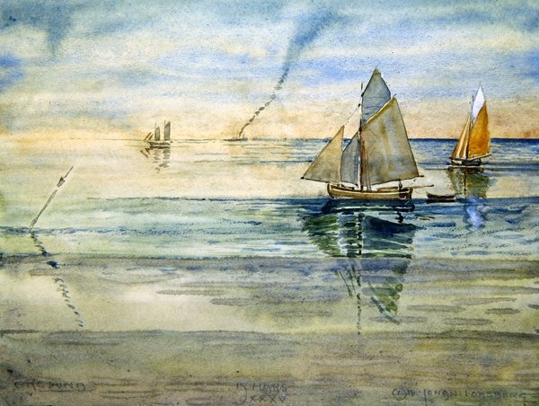 Oresund by Carl Johan Forsberg