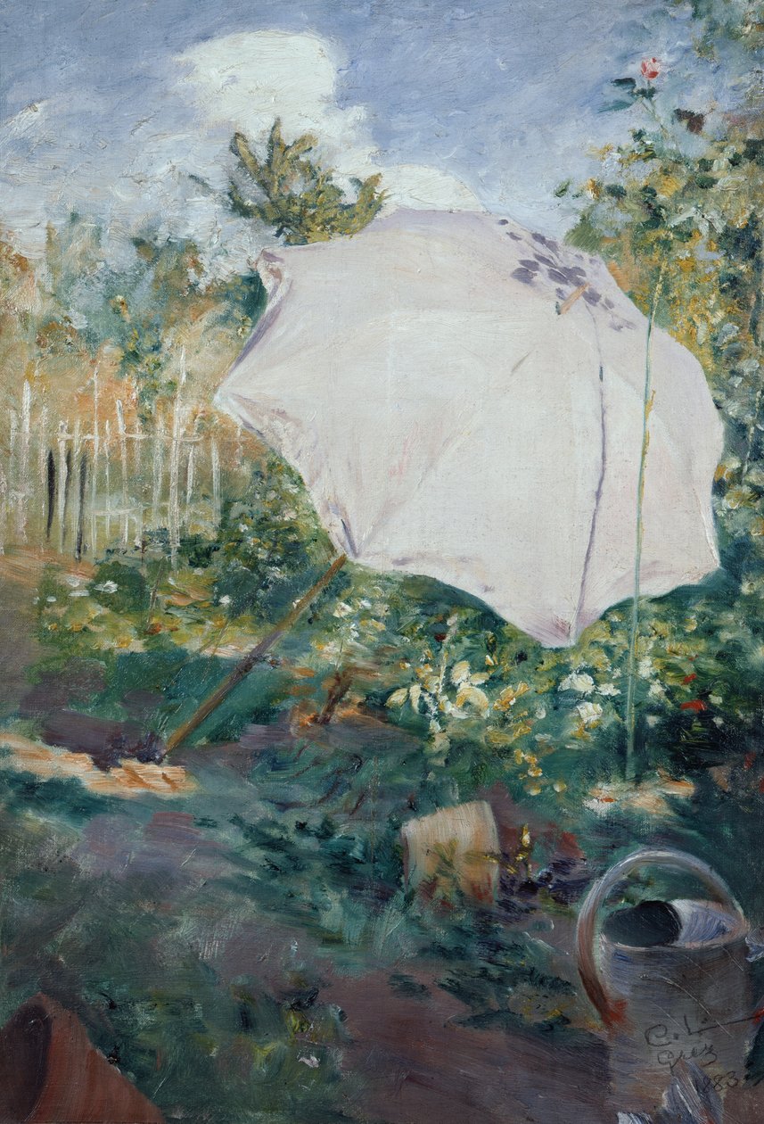 Garden In Grez by Carl Larsson