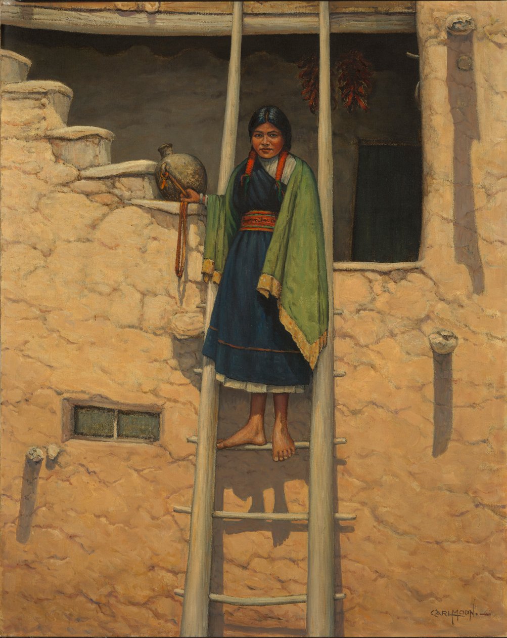 Hopi Stairway by Carl Moon