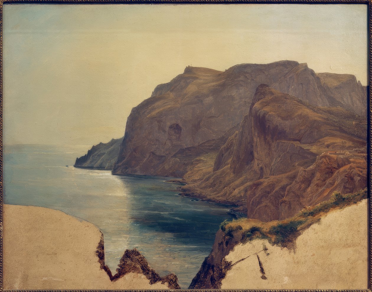 Study of Capri at Sunrise by Carl Morgenstern