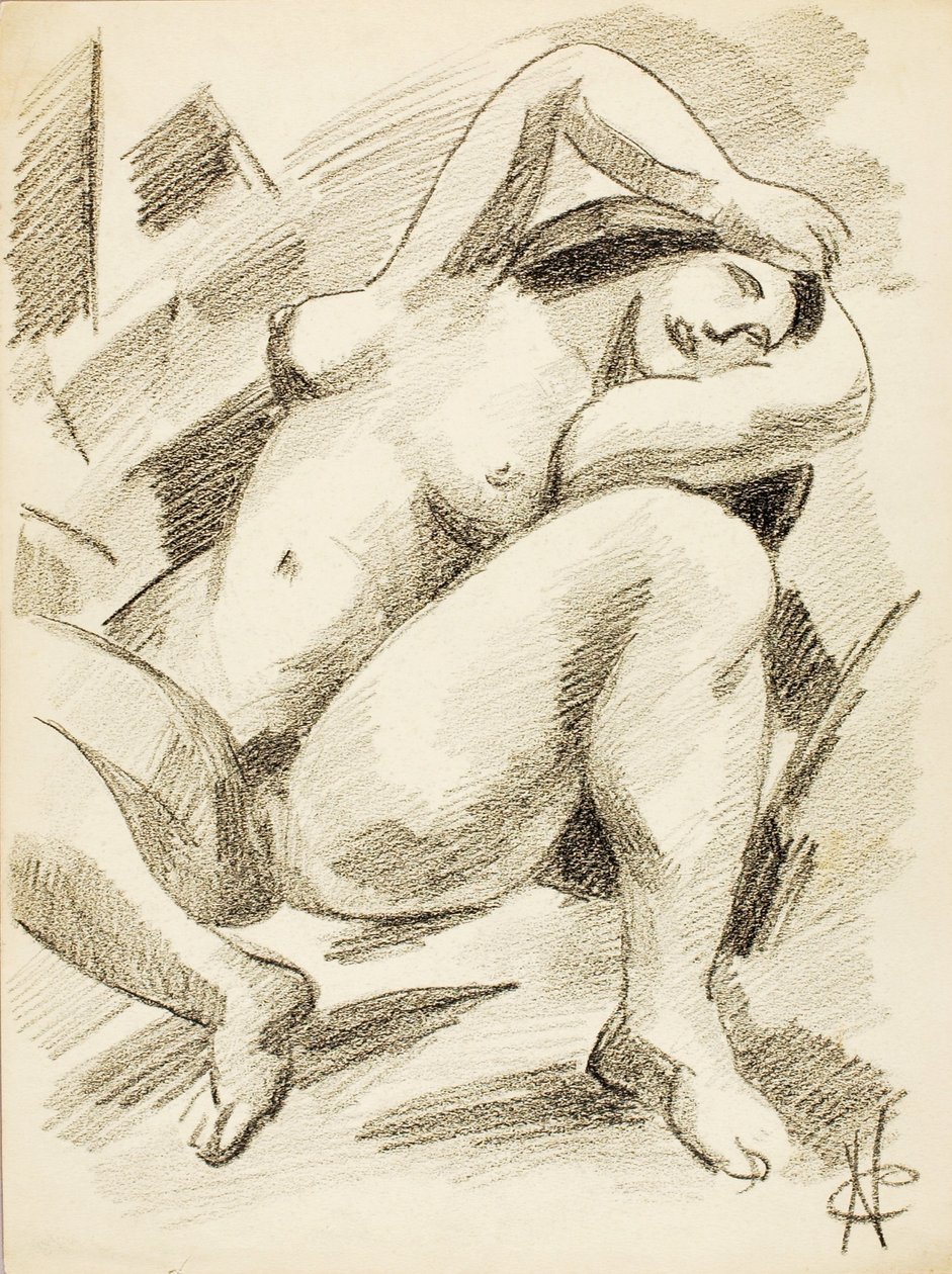 Female Nude by Carl Newman