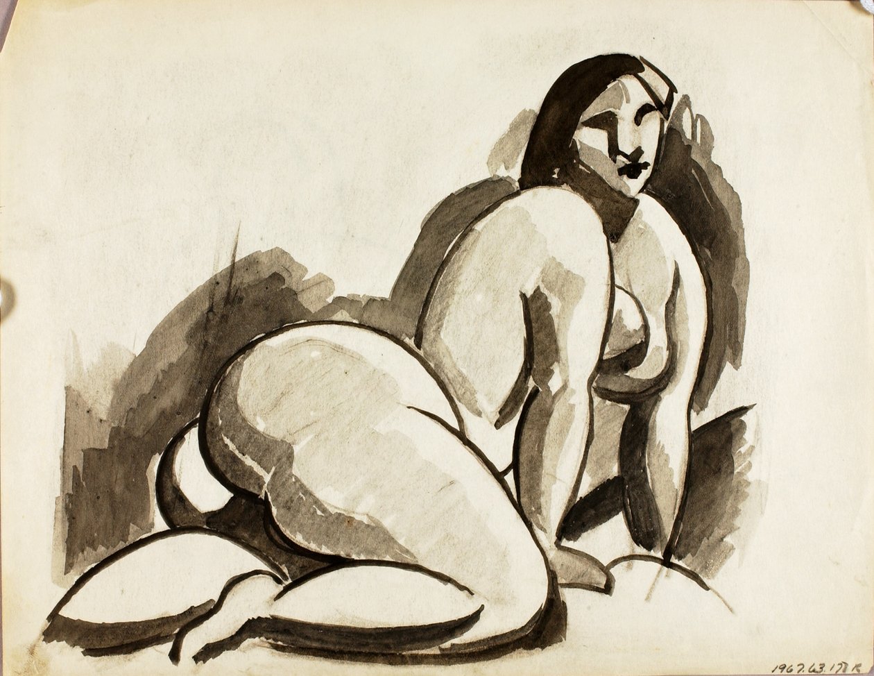 Female Nude by Carl Newman