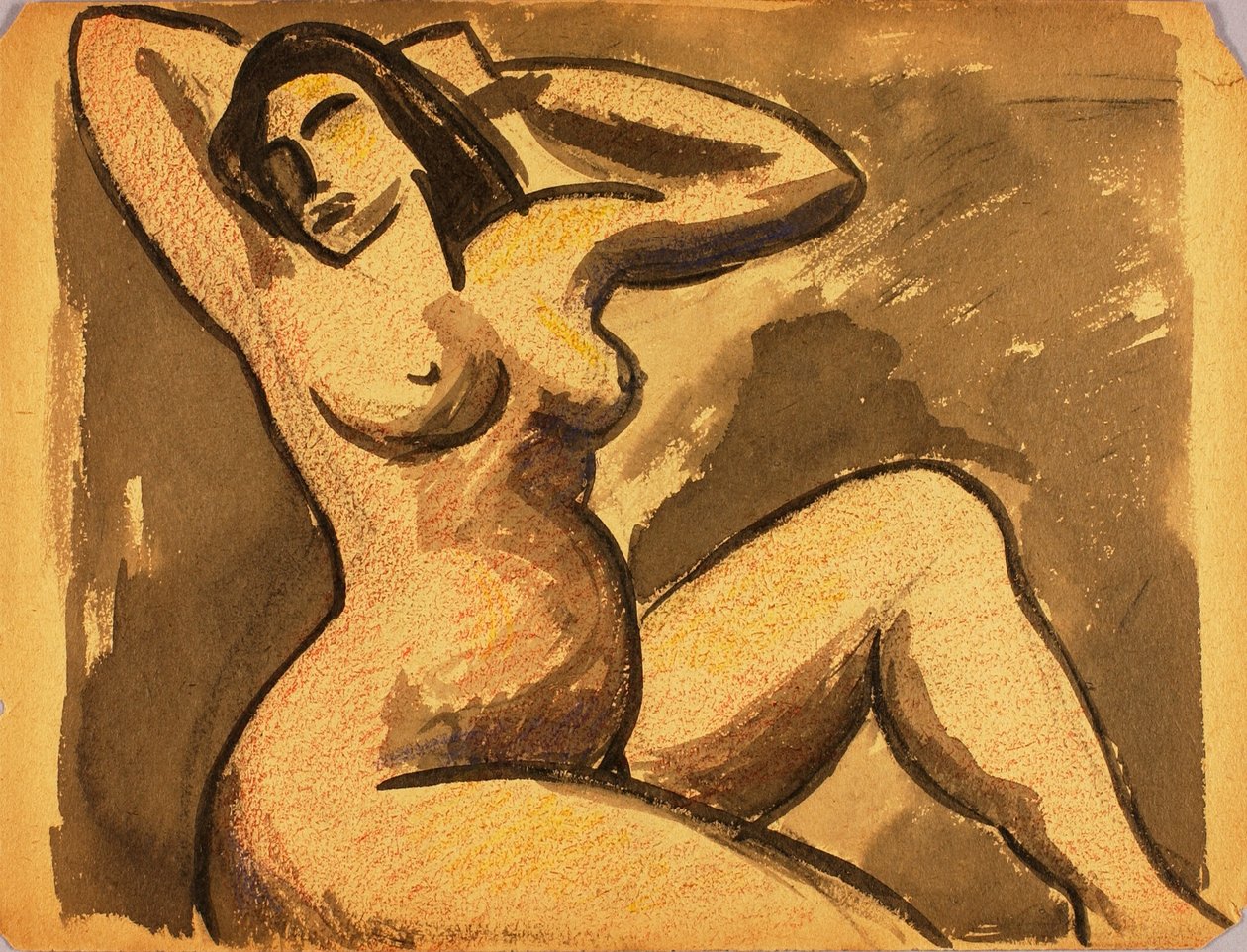 Female Nude by Carl Newman