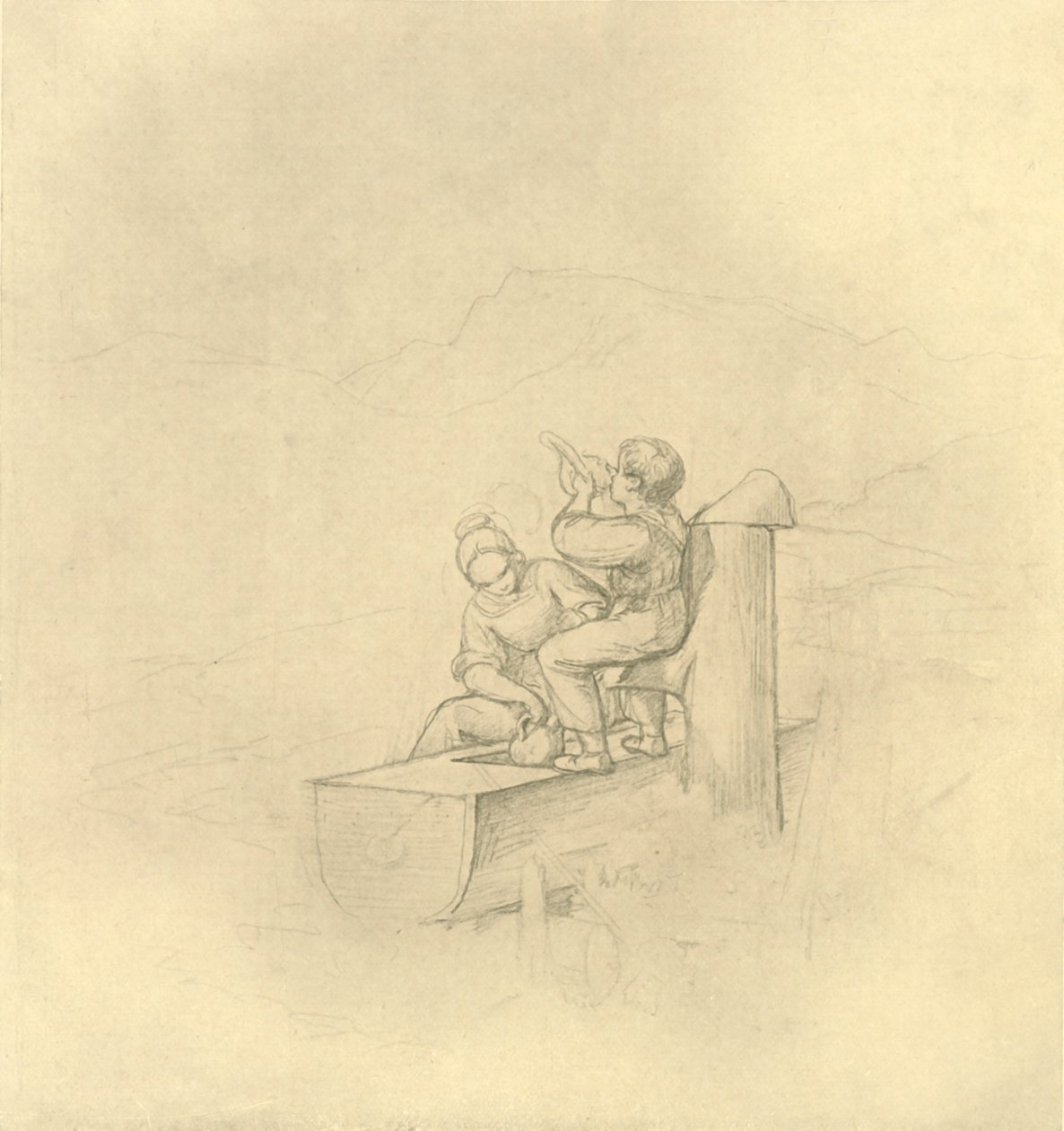 At the Well by Carl Spitzweg