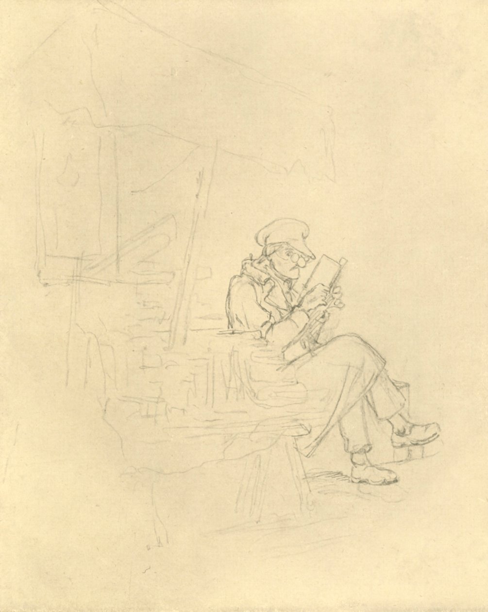 The Antiquarian by Carl Spitzweg