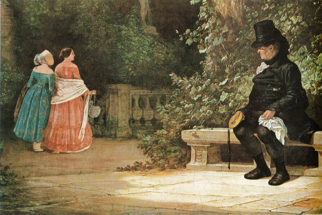 The Widower by Carl Spitzweg
