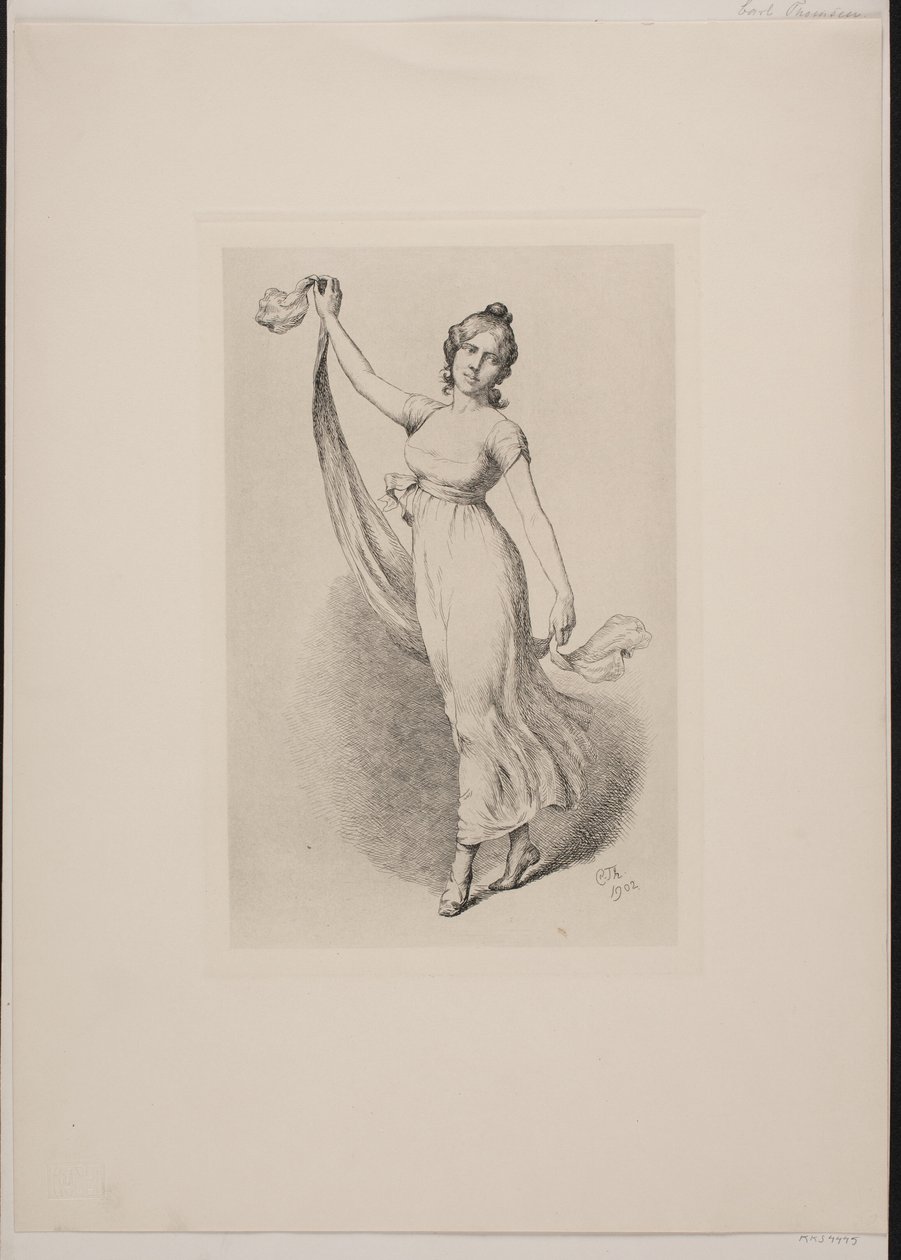 Dancing Girl by Carl Thomsen