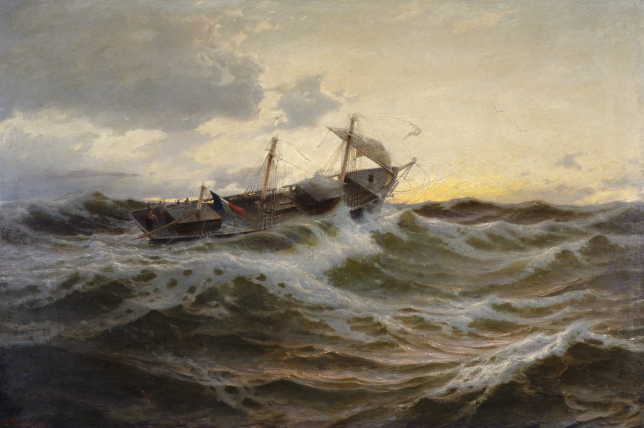 Fresh Breeze by Carl Wilhelm Barth