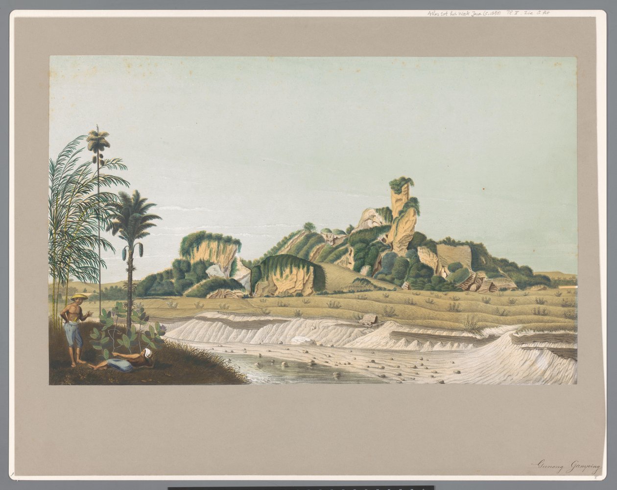 Mount Gamping on Java by Carl Wilhelm Mieling (possibly)