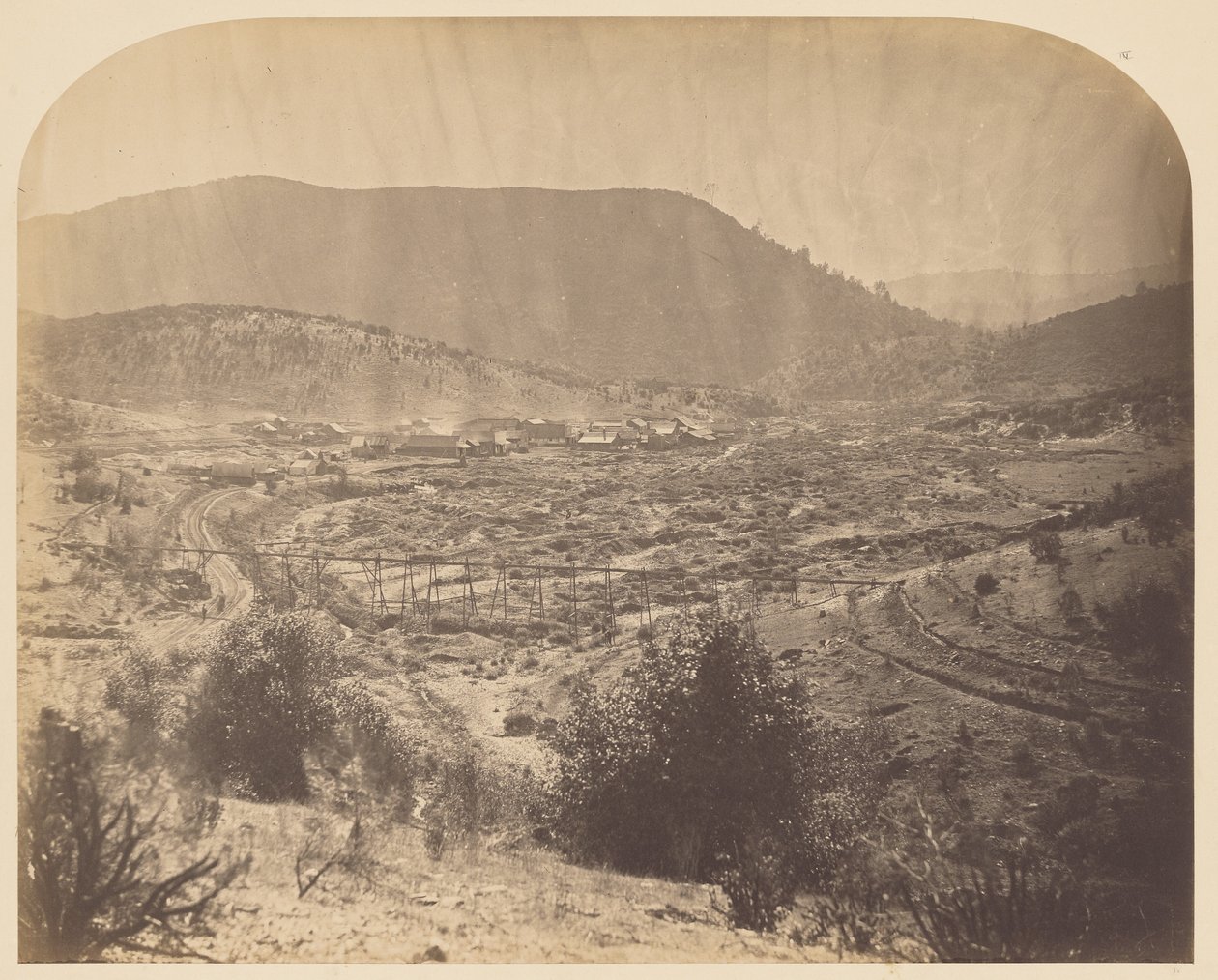 Lower Agua Fria by Carleton Watkins