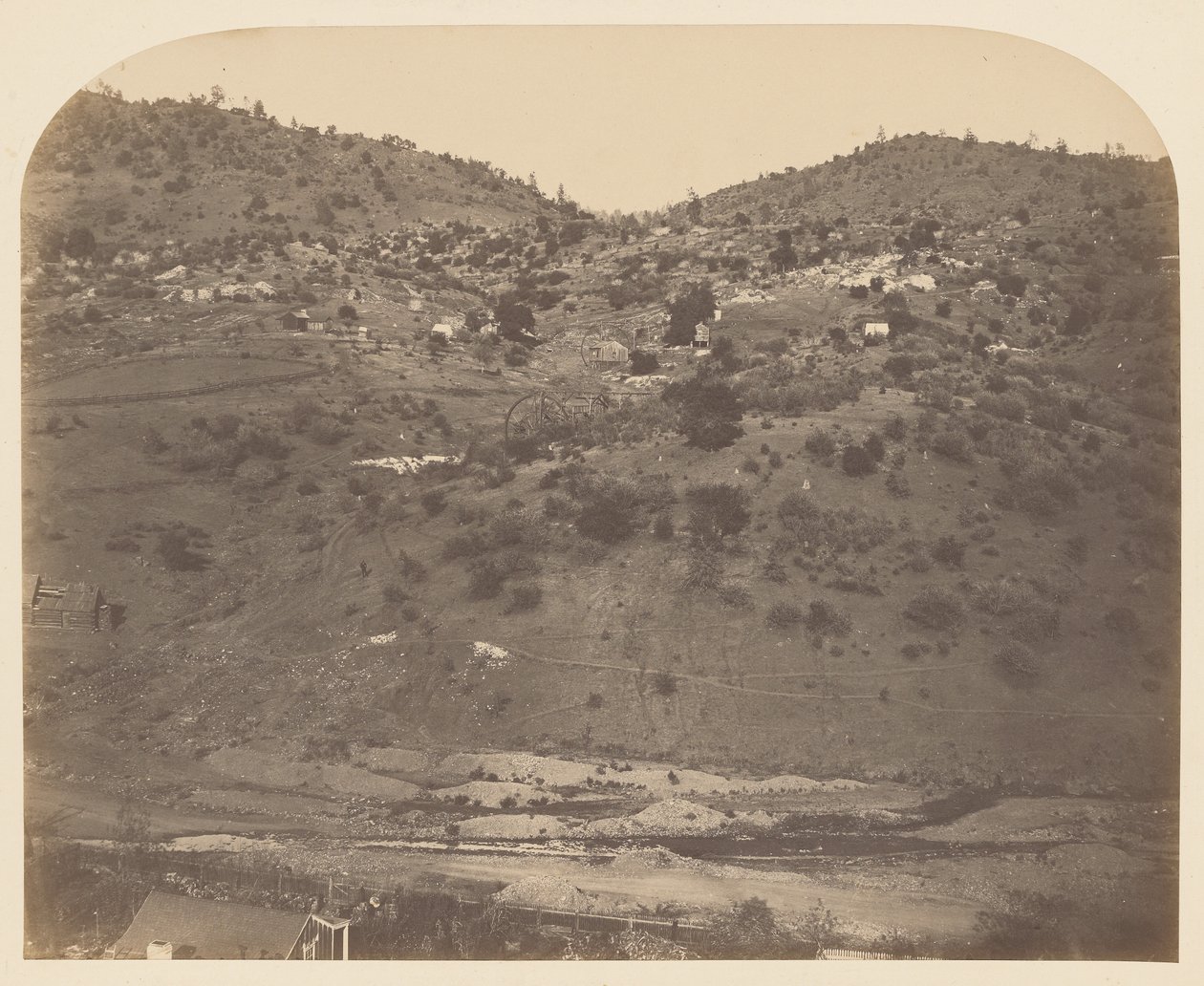 Mariposa Creek by Carleton Watkins