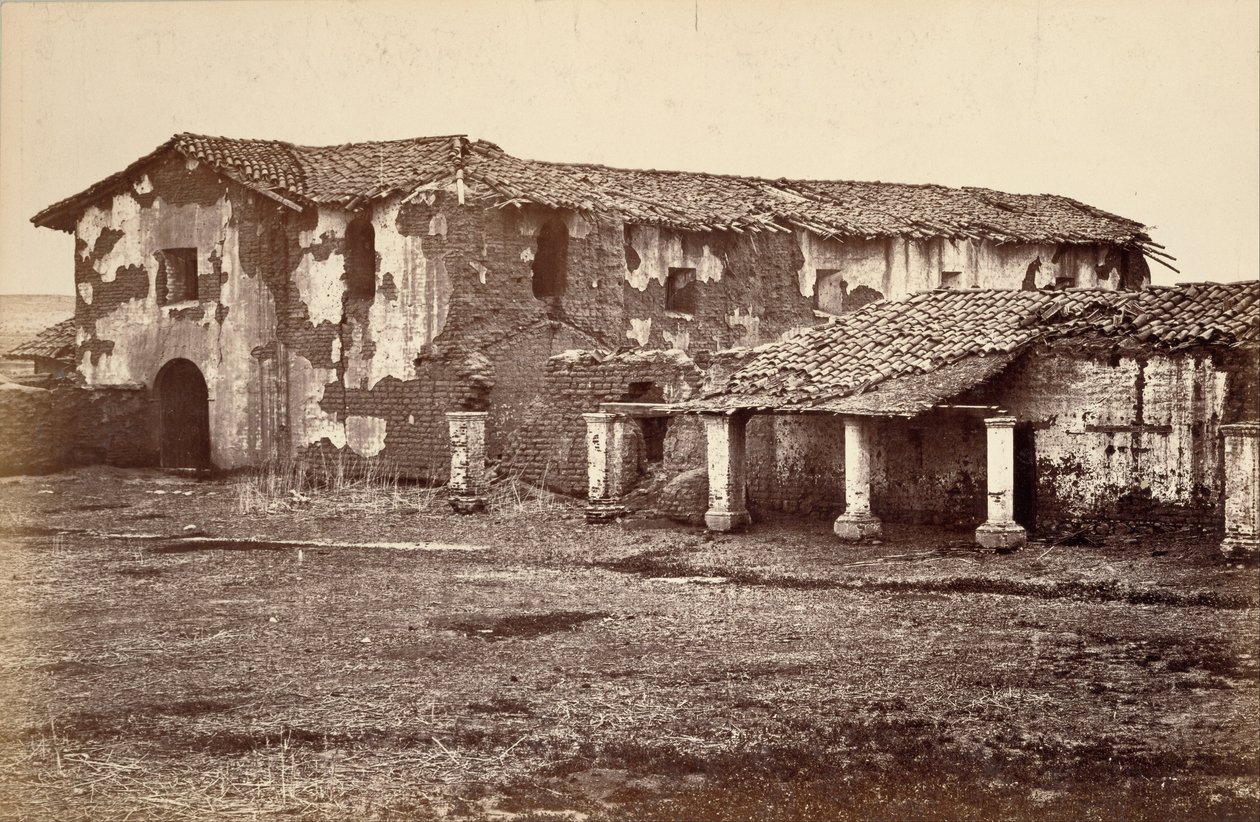 Mission, San Fernando Rey by Carleton Watkins