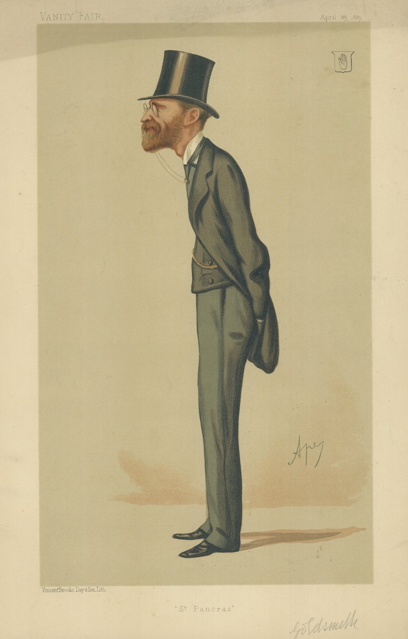 Sir Julian Goldsmid by Carlo Pellegrini