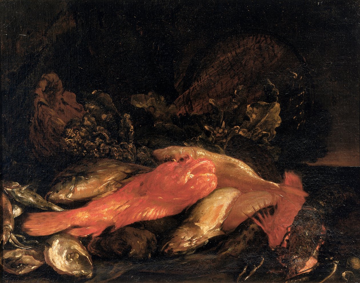 Fish and Oysters by Carlo Dolci