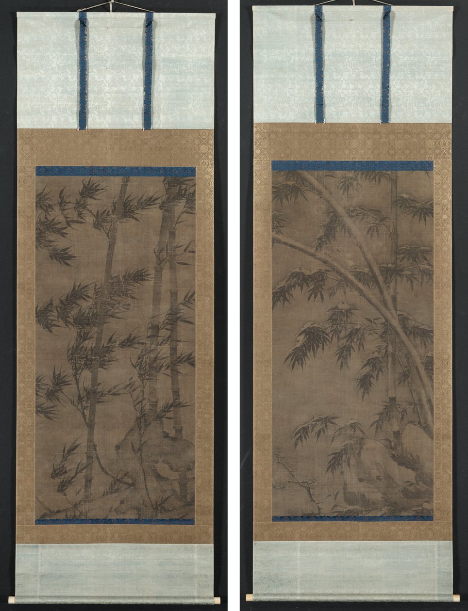 Bamboo in Four Seasons: Summer and Winter by Carlo Maratti