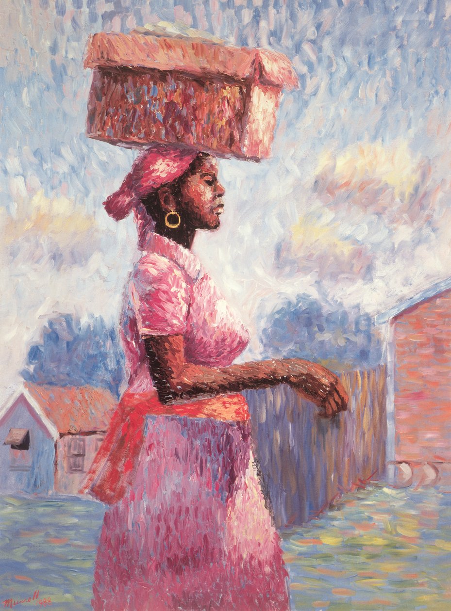 African Lady, 1988 by Carlton Murrell
