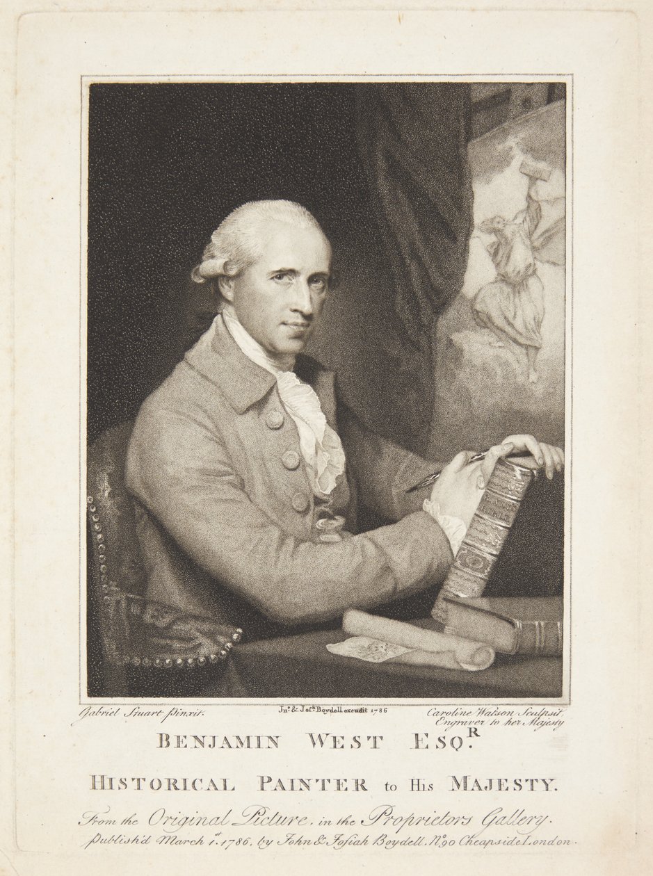 Benjamin West by Caroline Watson