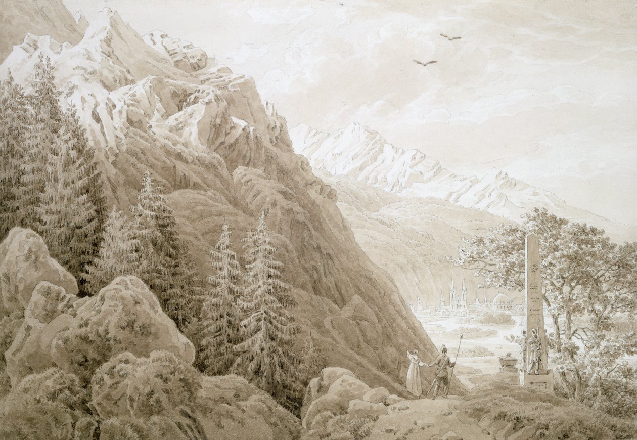Autumn by Caspar David Friedrich