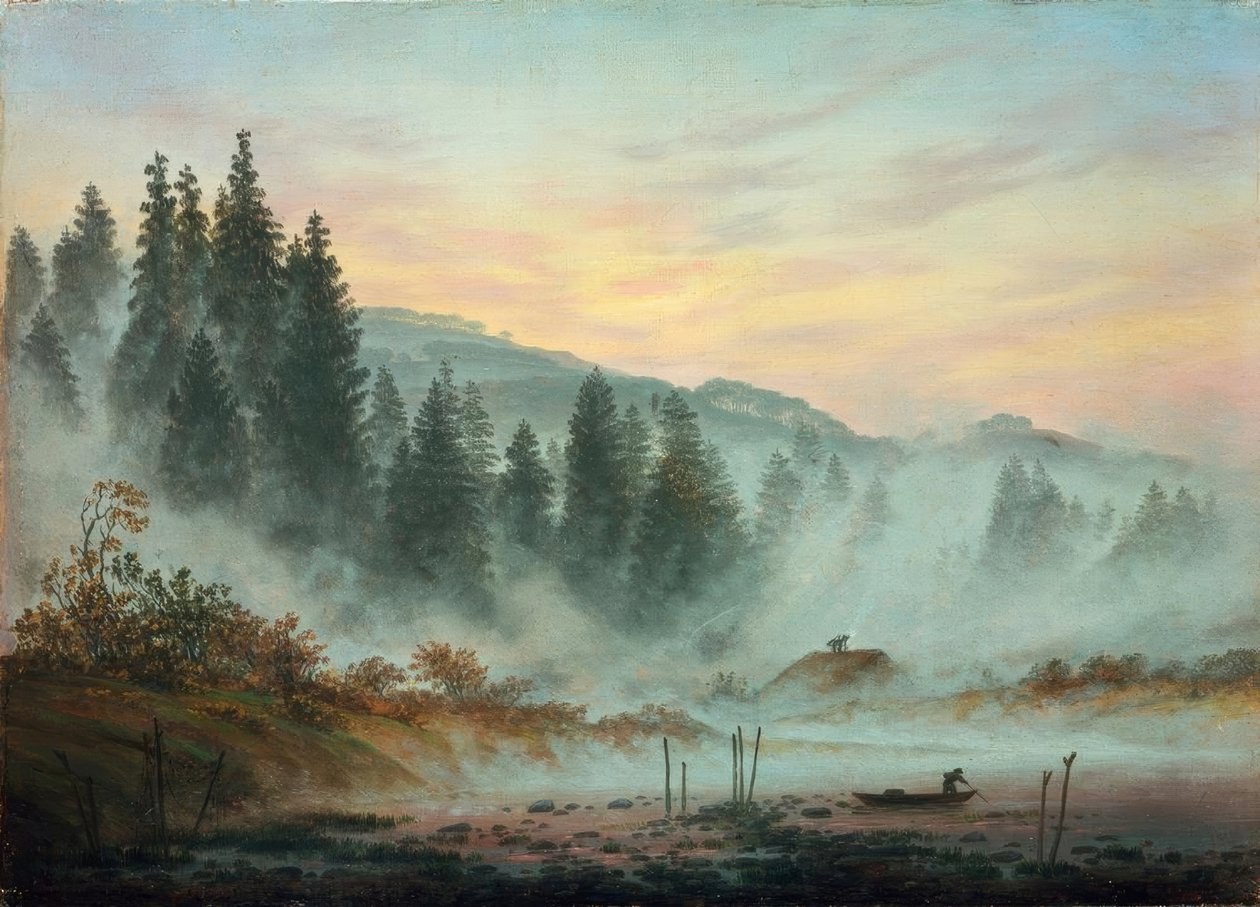 The Morning by Caspar David Friedrich