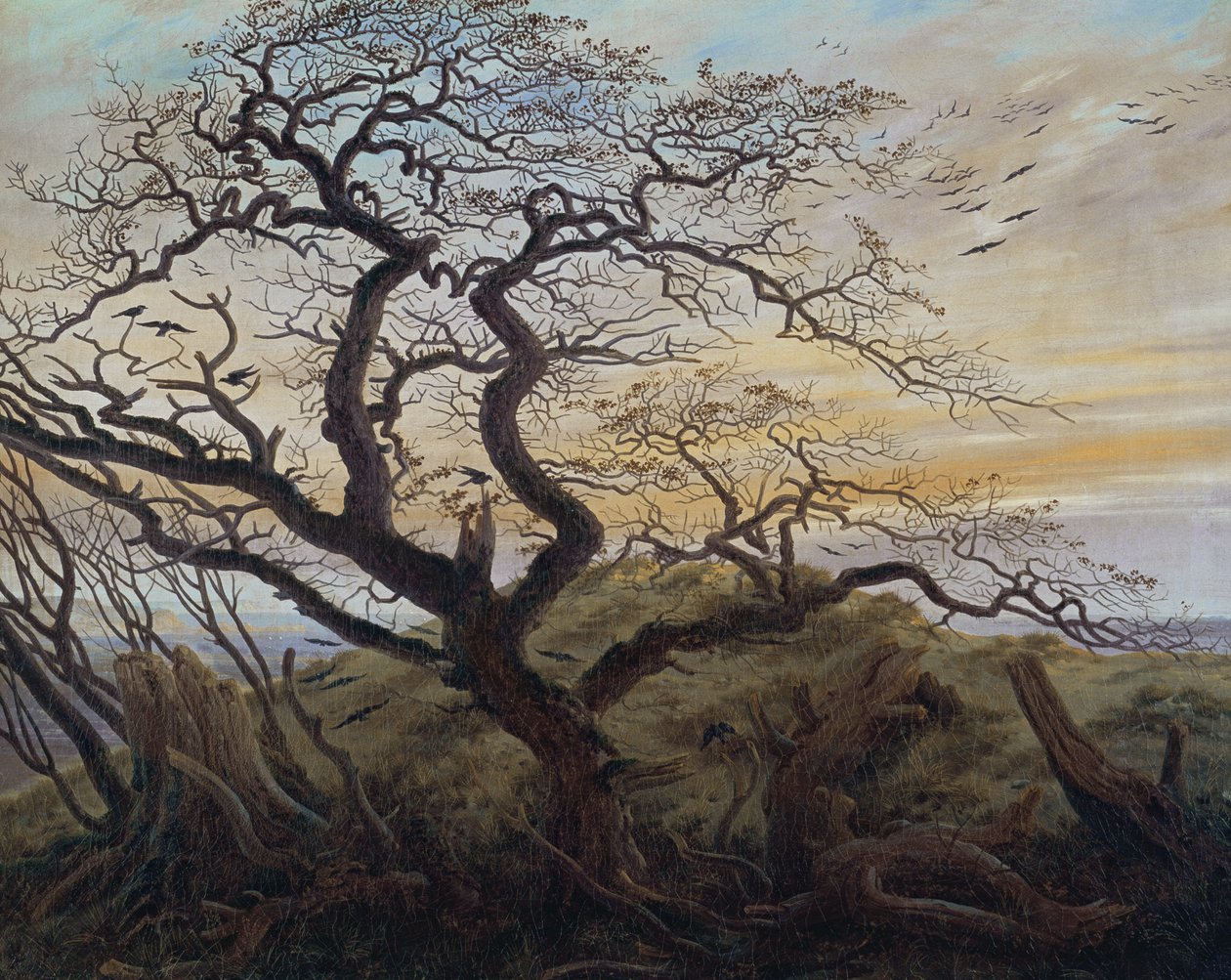 The Tree of Crows by Caspar David Friedrich
