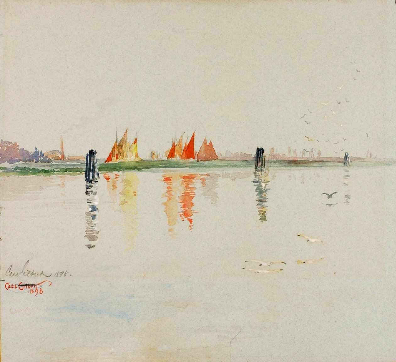 The Lagoon, Venice by Cass Gilbert