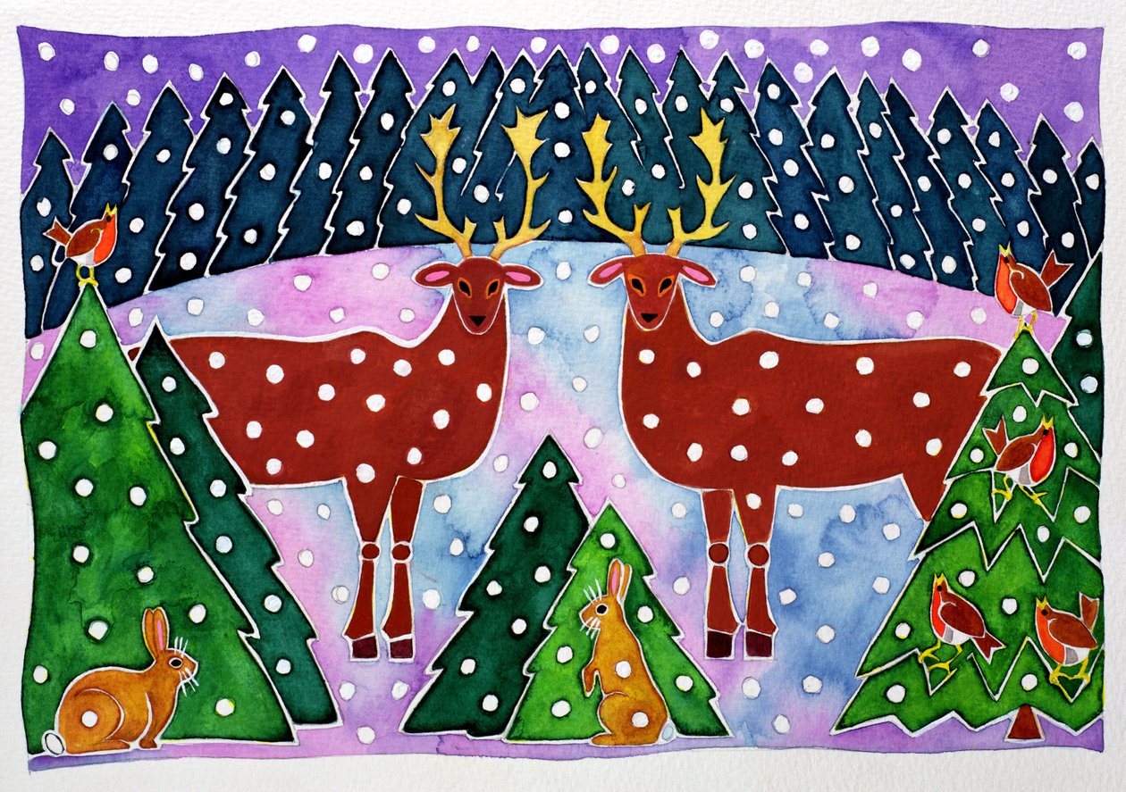 Reindeer and Rabbits by Cathy Baxter