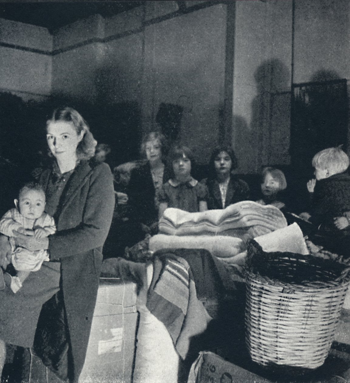 Blankets for the Homeless by Cecil Beaton