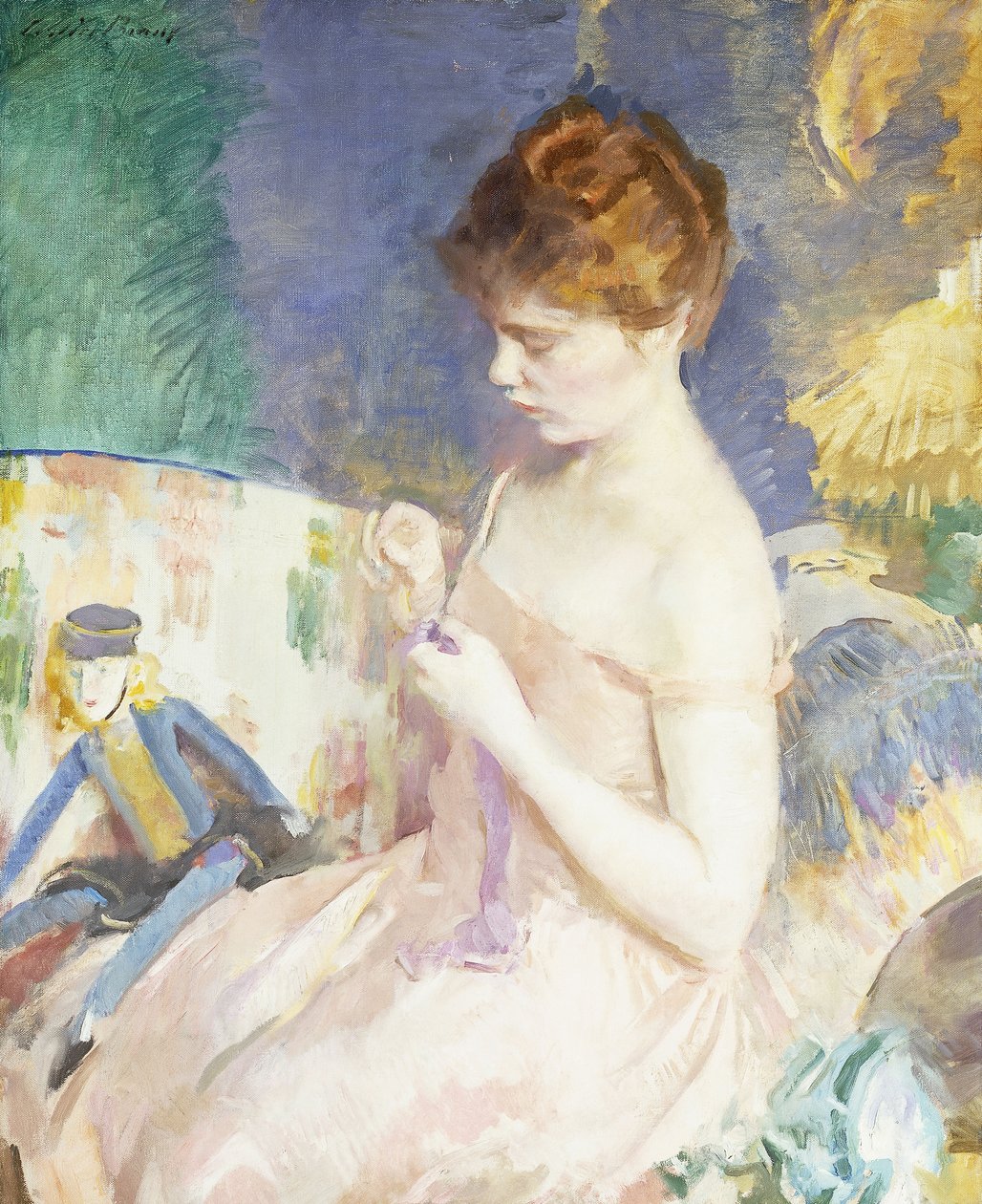 Dressing Dolls by Cecilia Beaux
