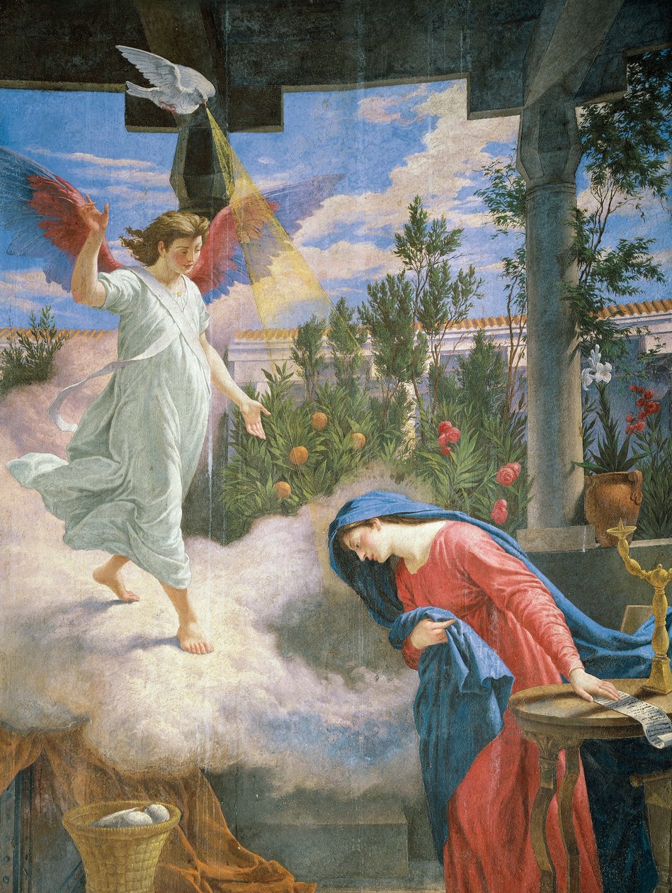 Annunciation by Cesare Mariani