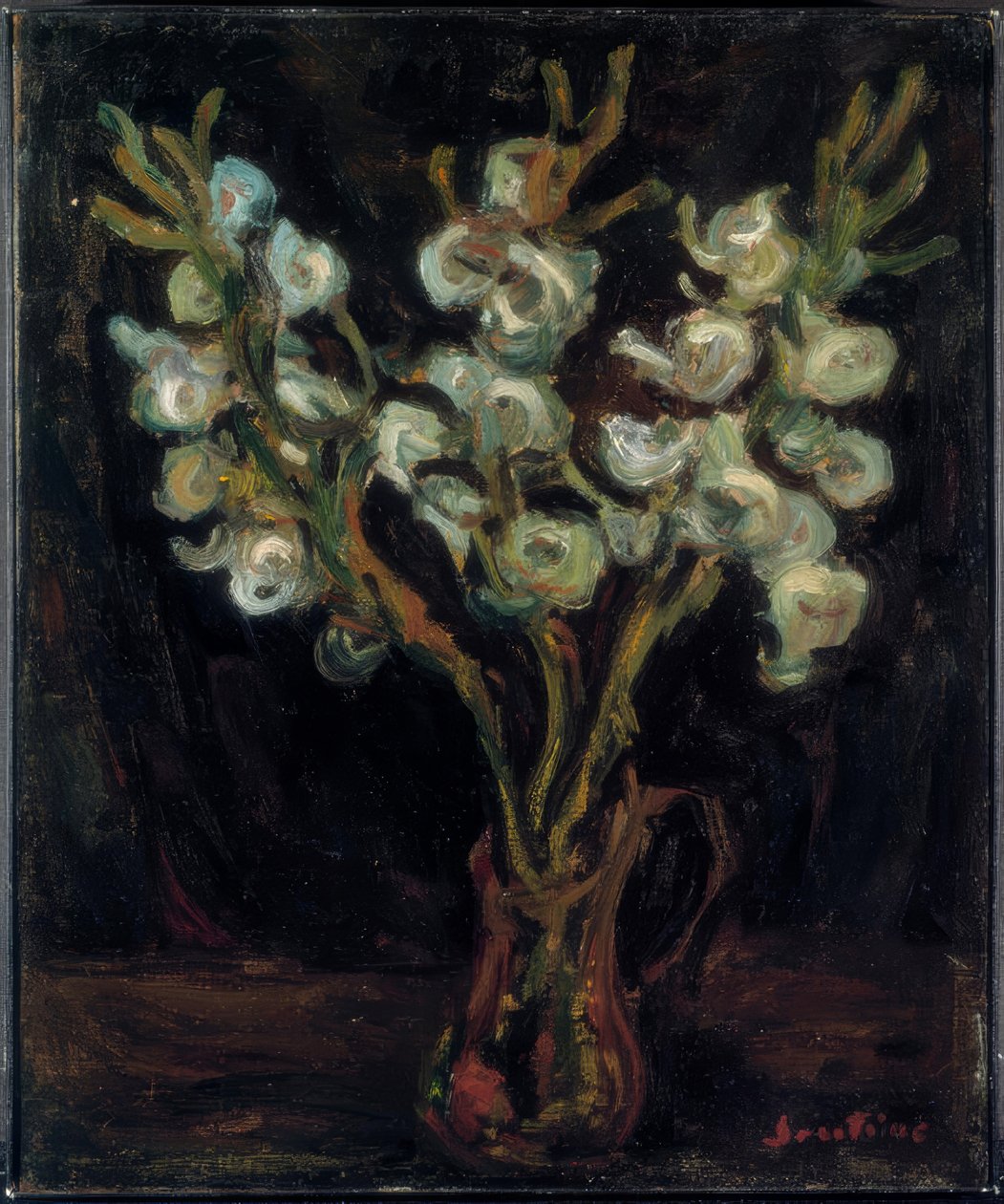 Blue Gladiolus by Chaim Soutine