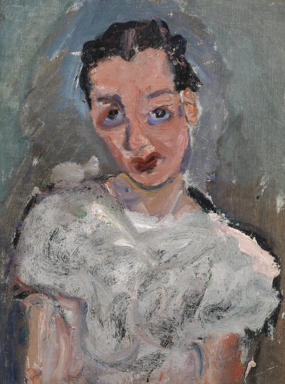 Young Woman in a White Blouse by Chaim Soutine