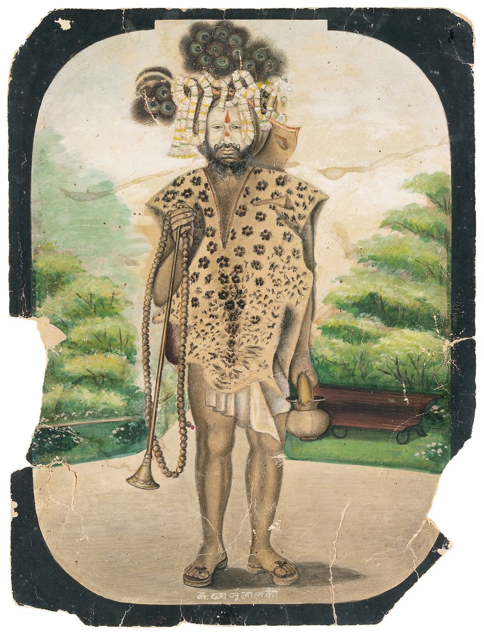 A Wandering Sadhu by Chajju Lal