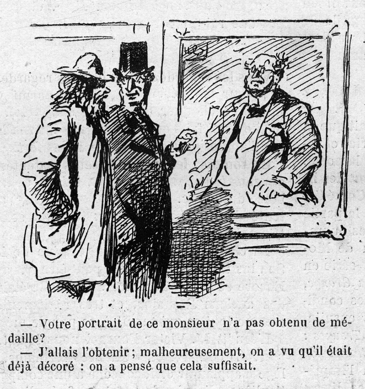Cartoon by Cham by Amédée de Noé
