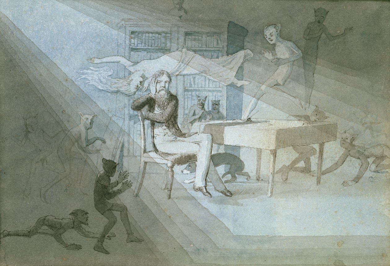 Self Portrait by Charles Altamont Doyle