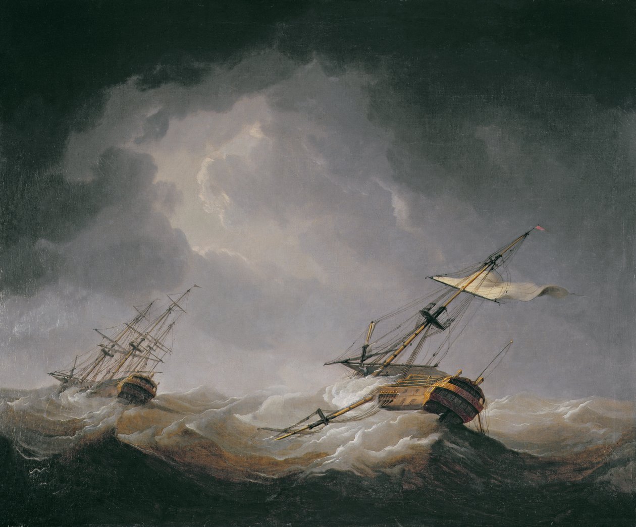 Dismasted by Charles Brooking