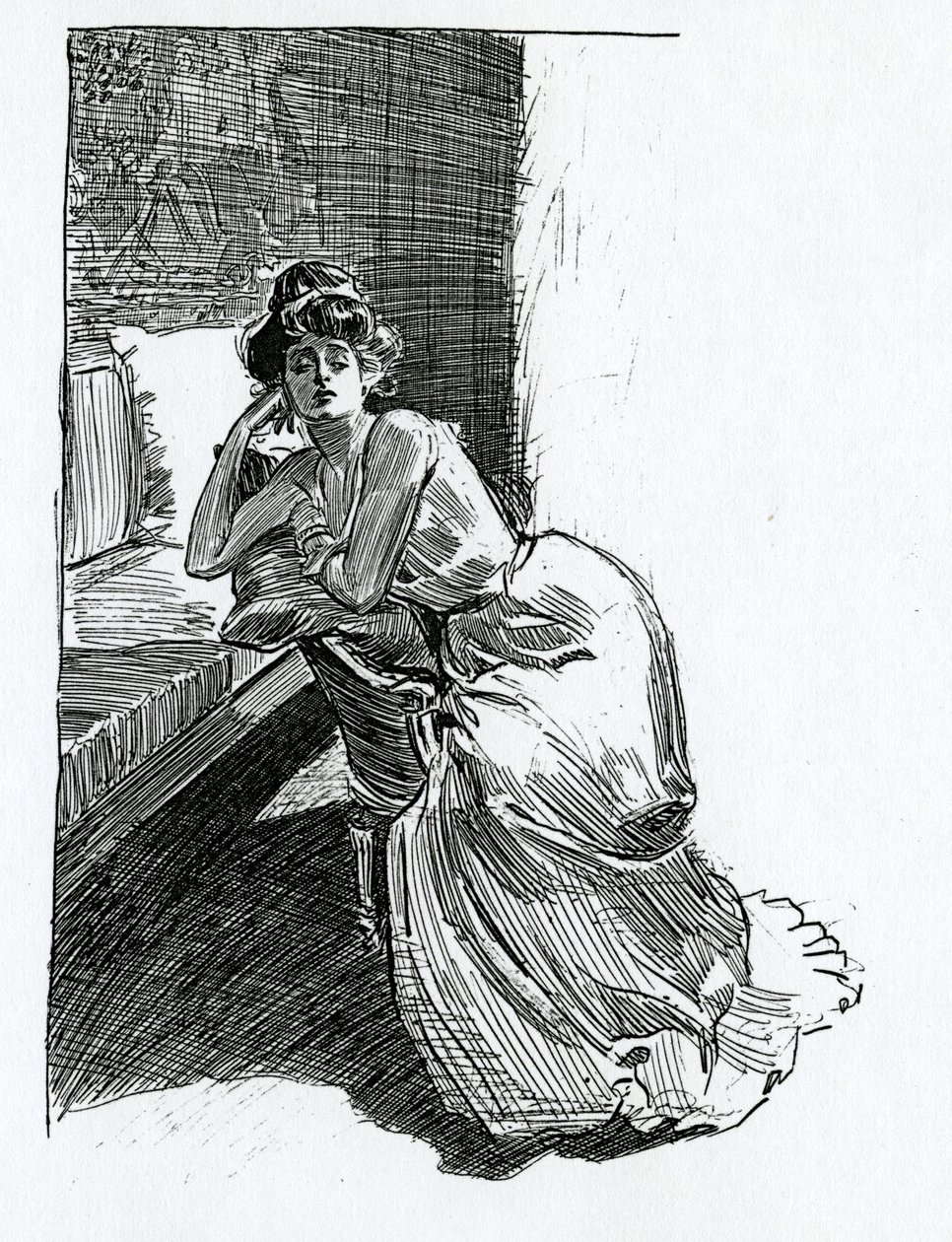 A Gibson Girl by Charles Dana Gibson