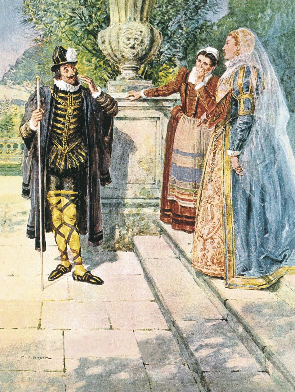 Twelfth Night by Charles Edmund Brock