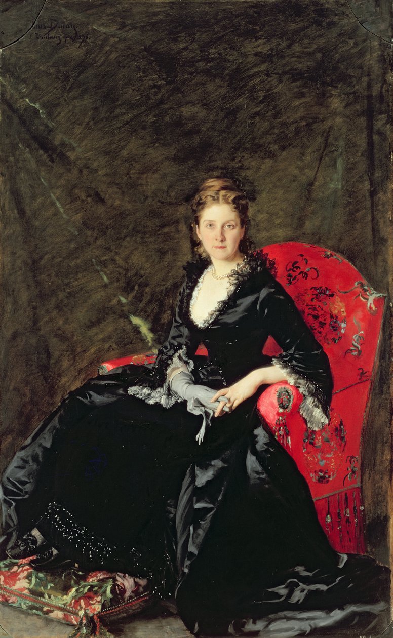 Portrait of Mme N.M. Polovtsova