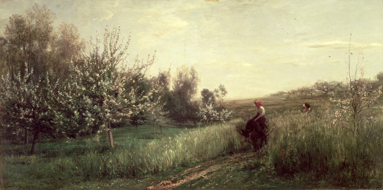 Spring by Charles Francois Daubigny