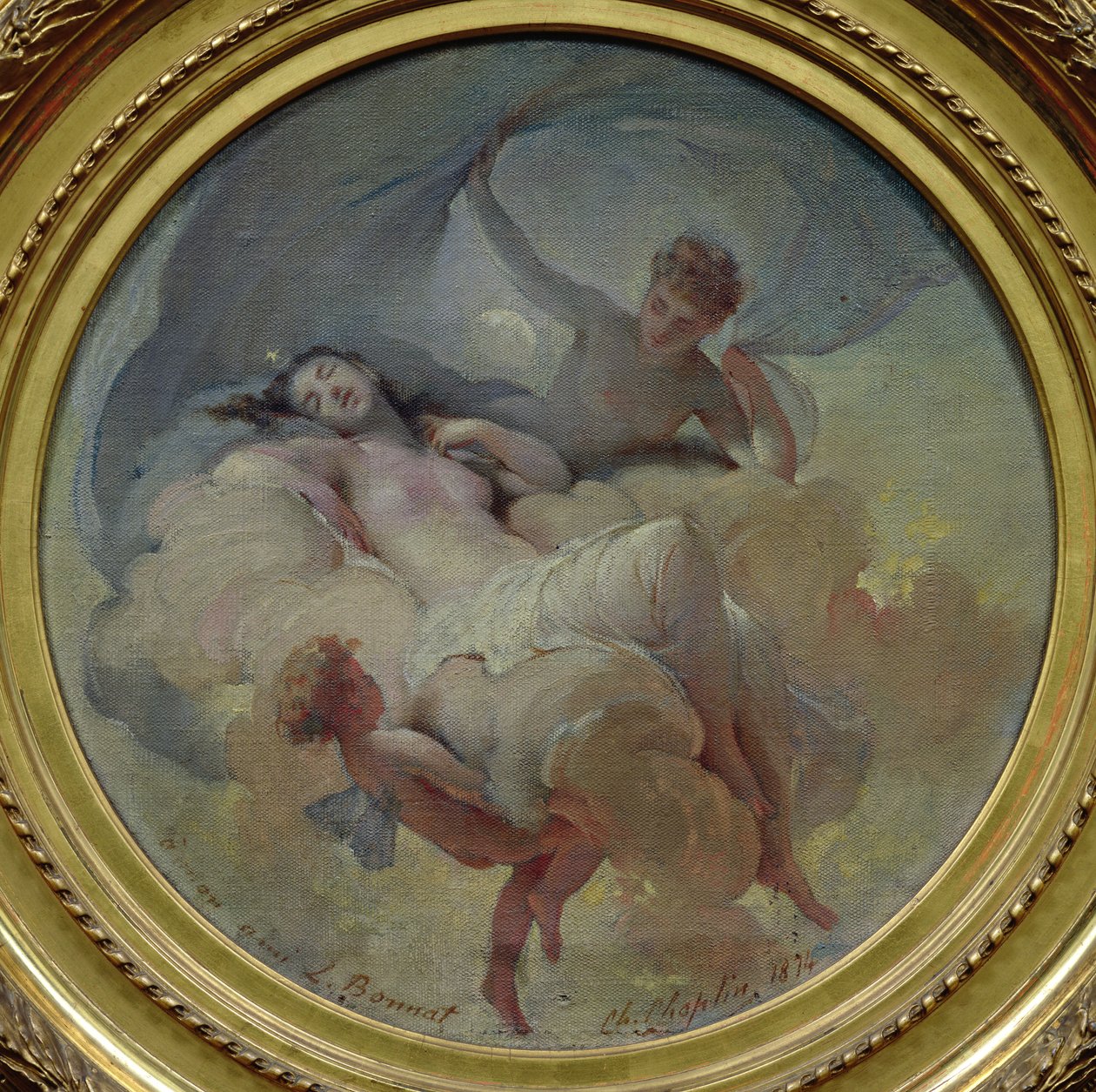 Allegory of the Night, 1874 by Charles Joshua Chaplin