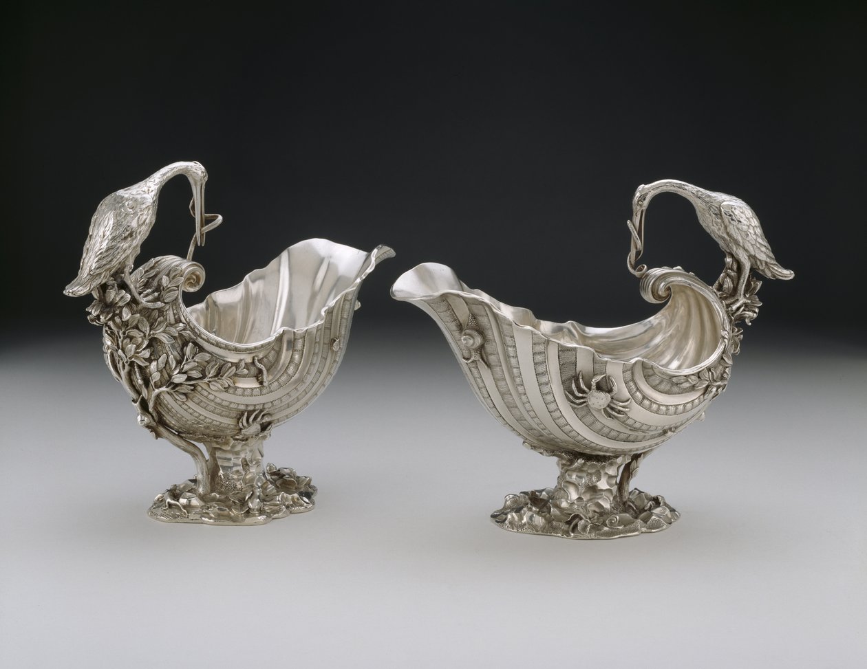 Sauceboat, Pair by Charles Kandler