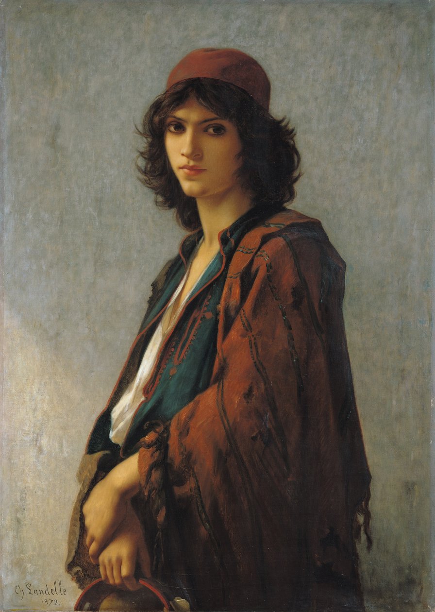 Young Bohemian Serb by Charles Landelle