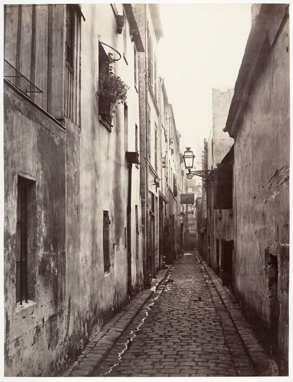 Impasse Briare by Charles Marville