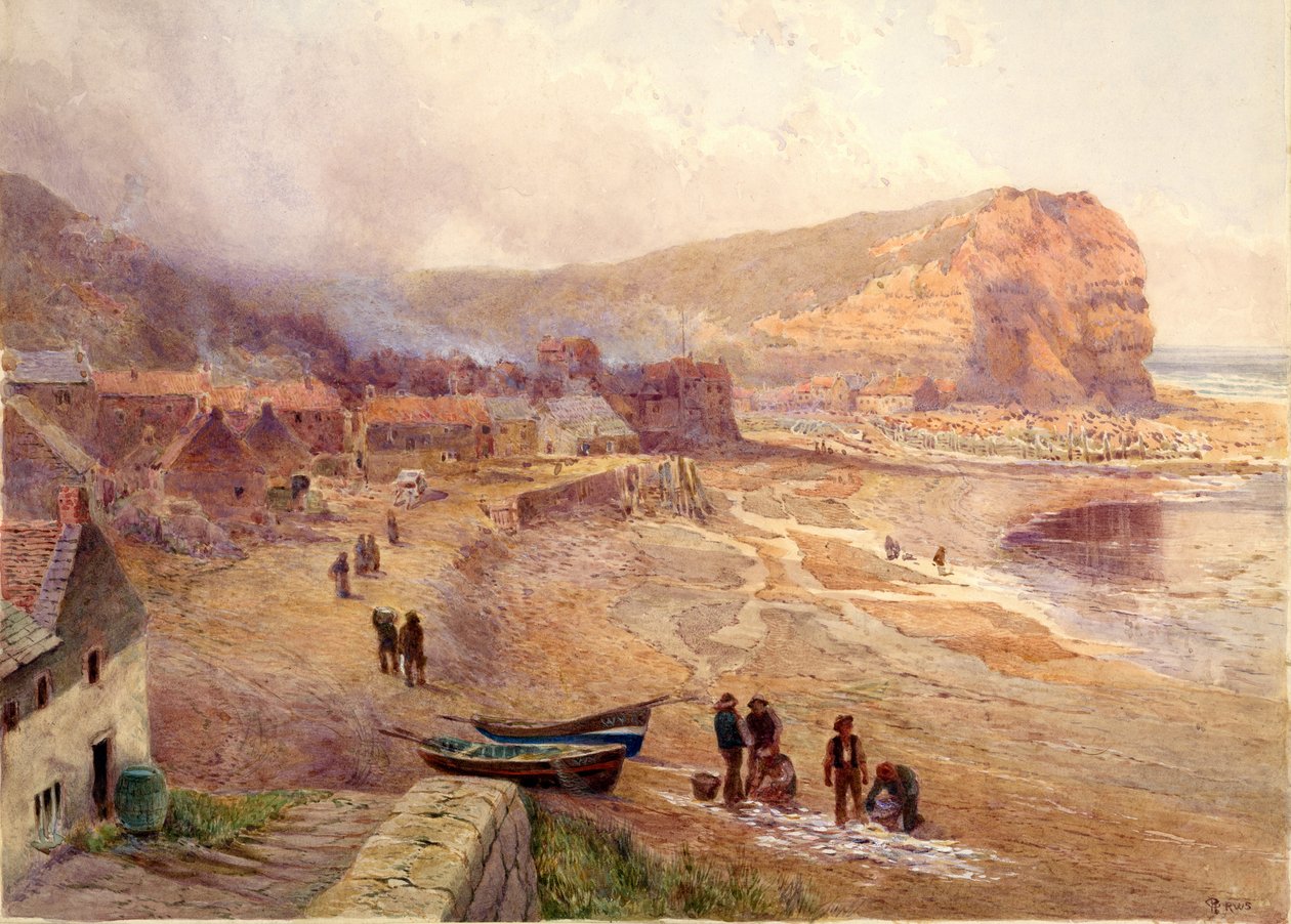 Staithes by Charles Robertson