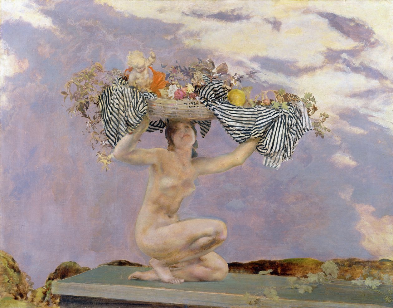 Iris, c.1915 by Charles Sims