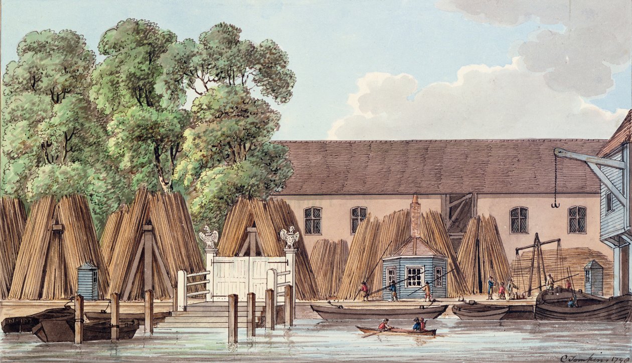 The Old Steel Yard by Charles Tomkins