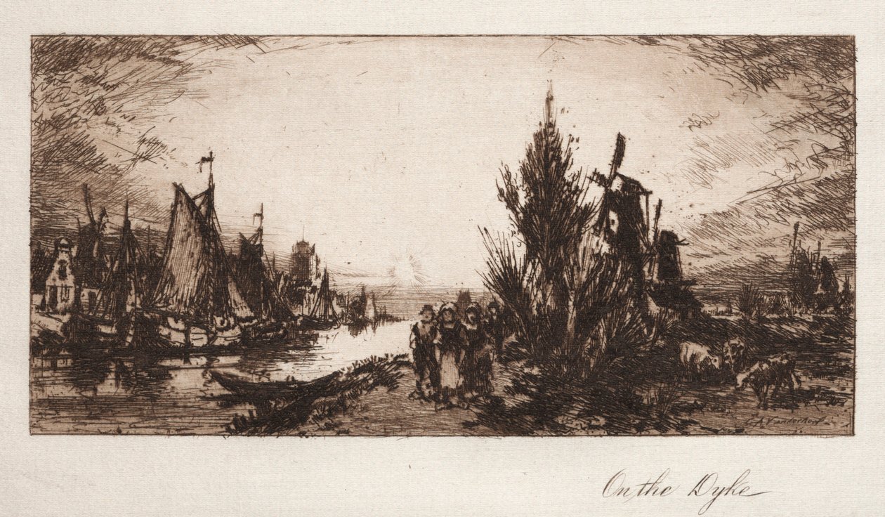 On the Dyke by Charles A. Vanderhoof