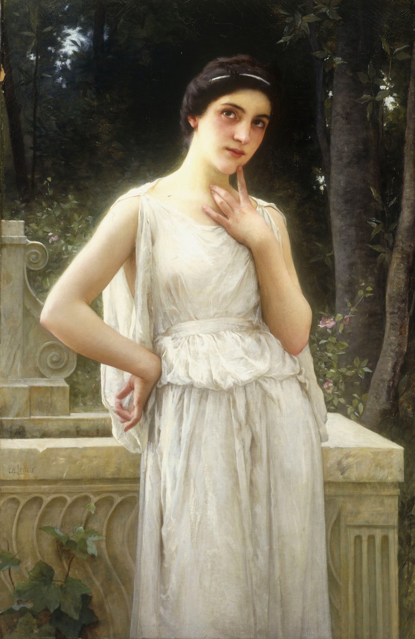 Contemplation by Charles Amable Lenoir